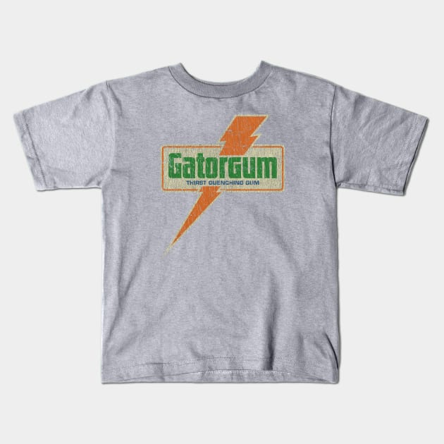 Gatorgum Thirst Quencher 1970 Kids T-Shirt by JCD666